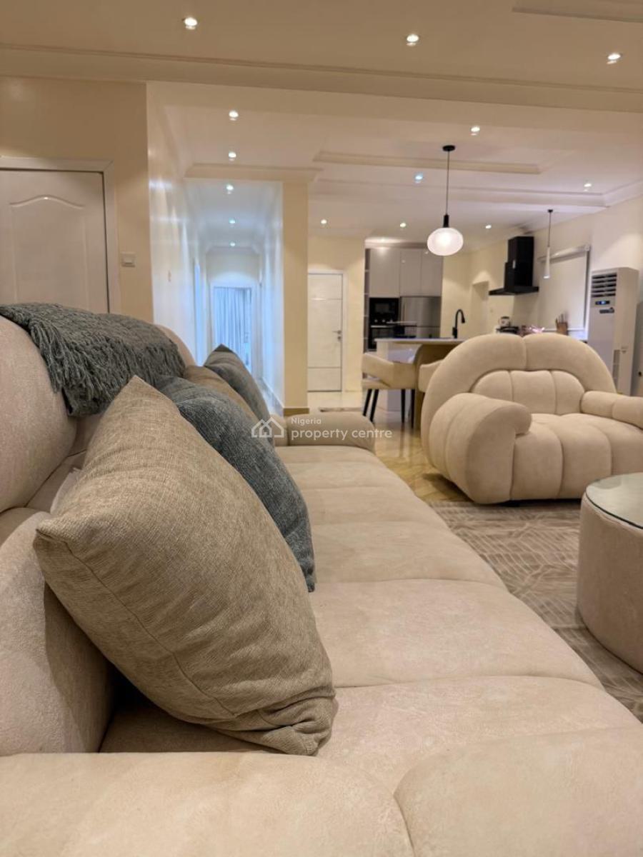 Luxury City View 3 Bedrooms Apartment with Swimming Pool and Gym, Parkview Estate, Ikoyi, Lagos, Flat / Apartment Short Let