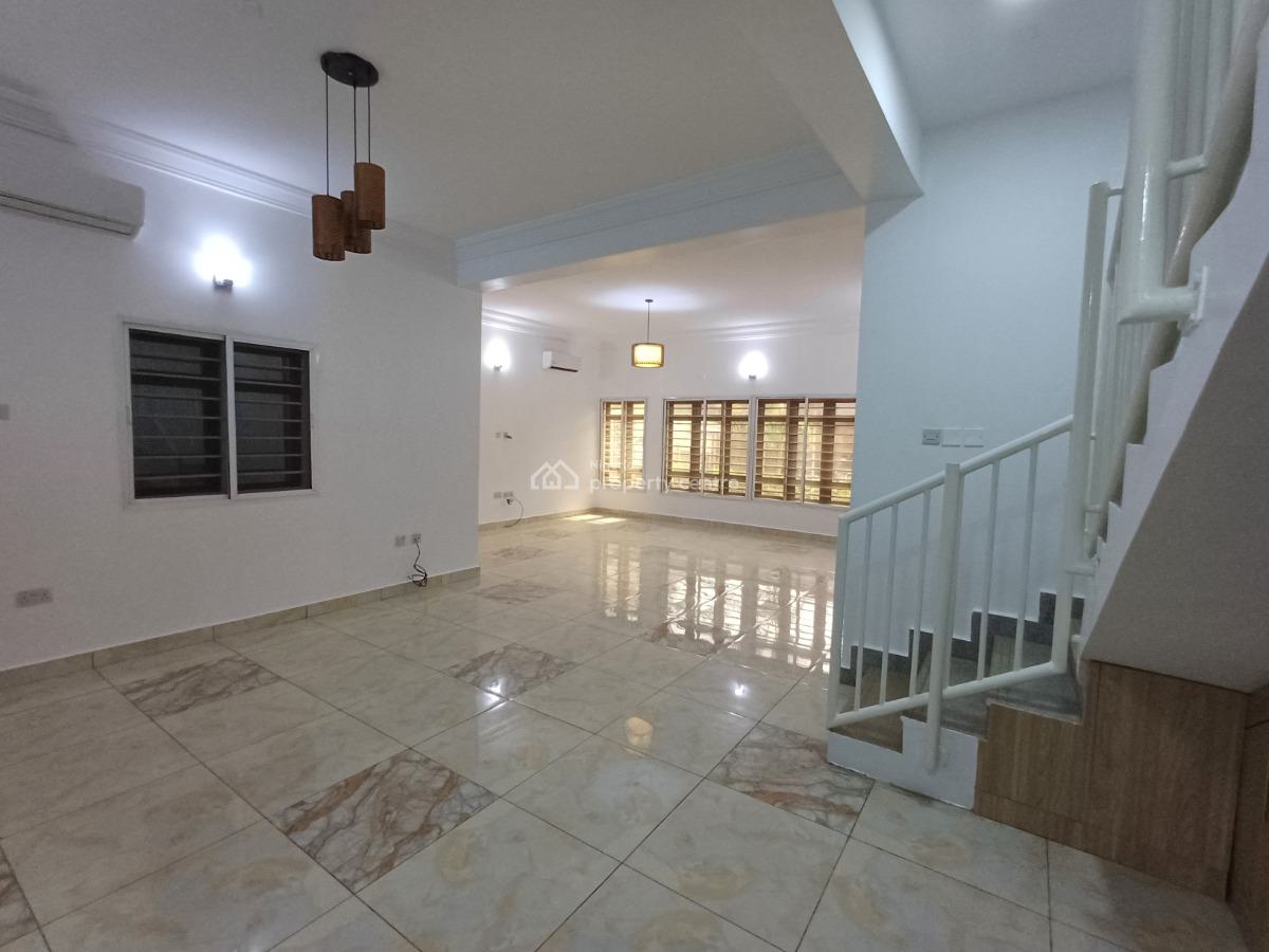 Serviced 5 Bedroom Terrace Duplex with Acs & Central Gen, Mabushi, Abuja, Terraced Duplex for Rent