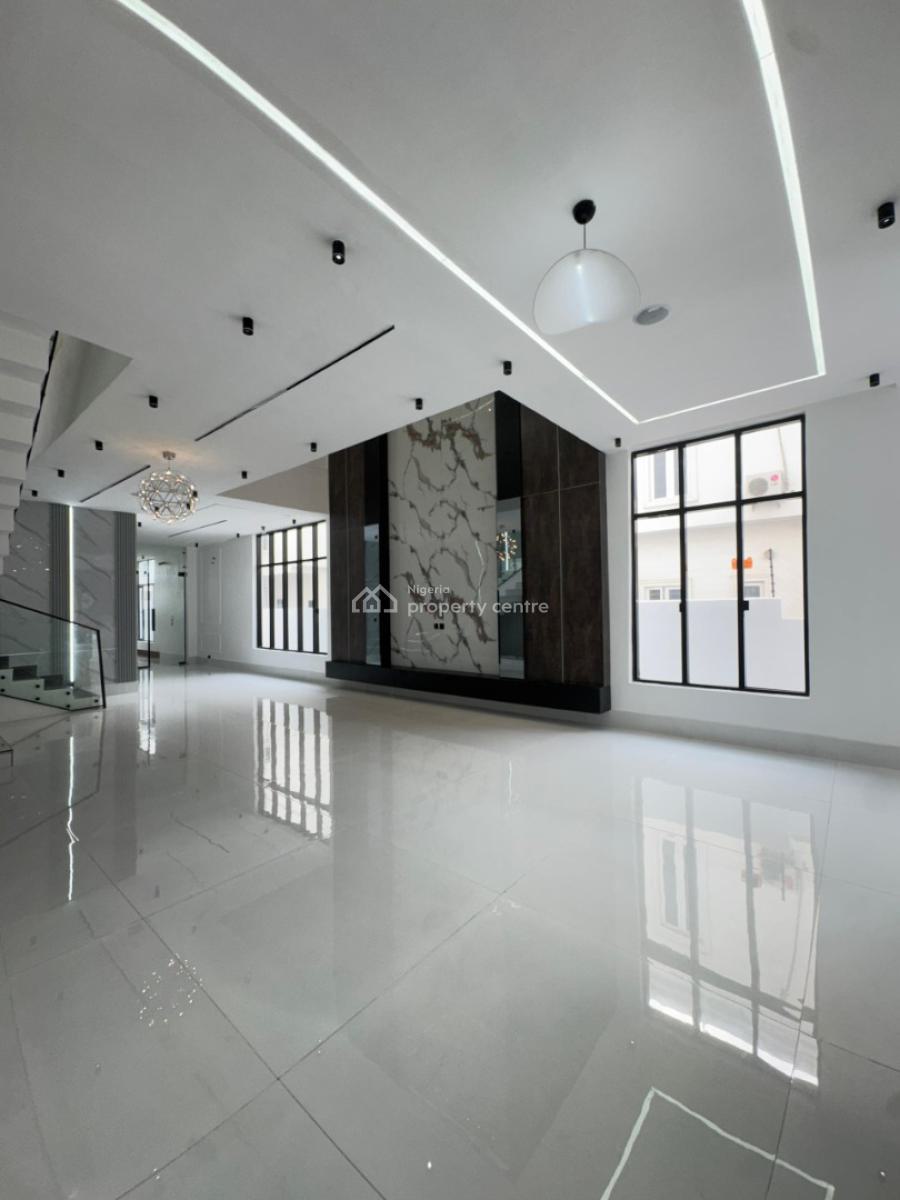 Exquisite Contemporary Designed 5 Bedroom Detached House with Pool & Bq, Chevron Tollgate, Lekki, Lagos, Detached Duplex for Sale
