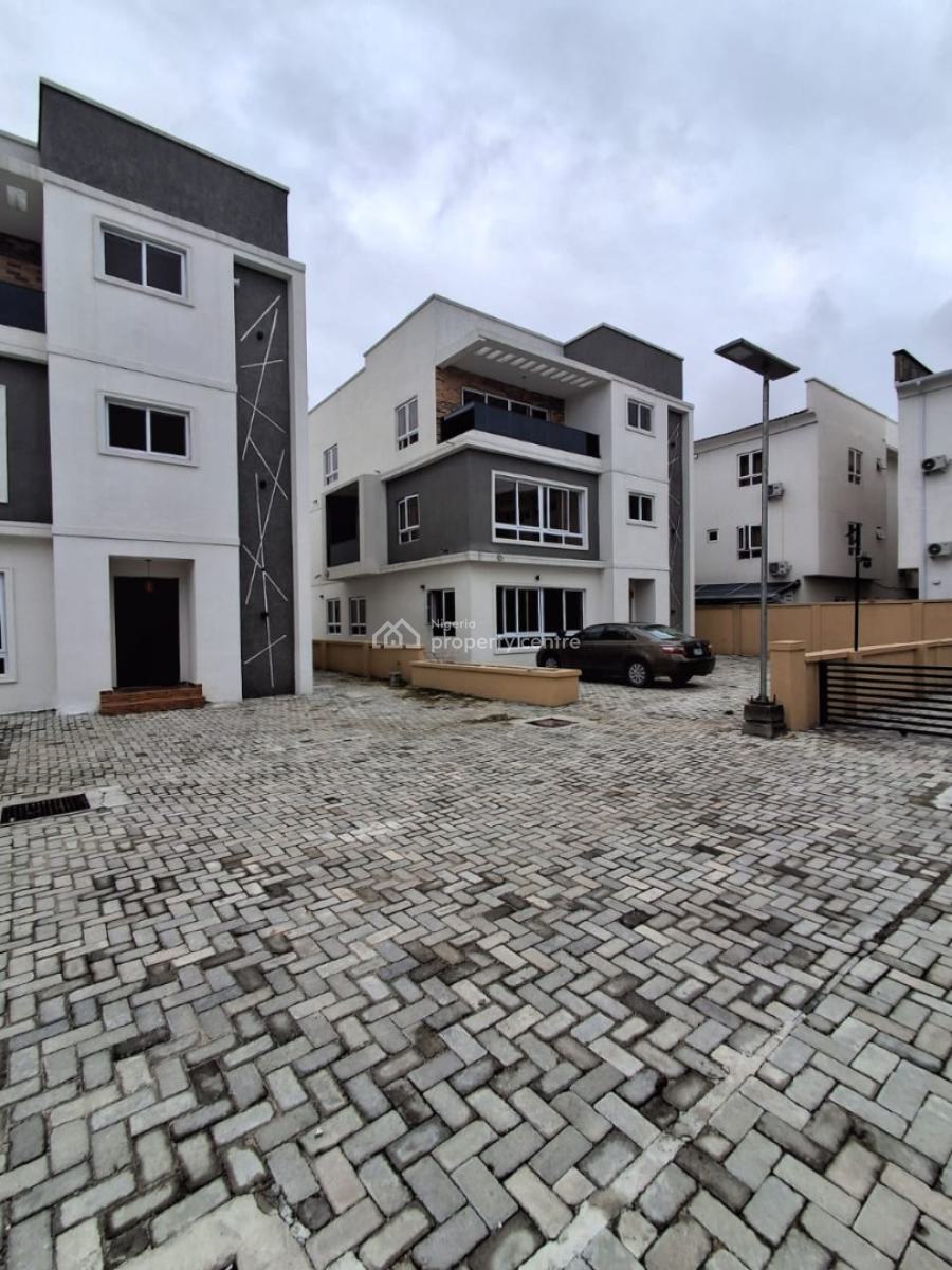 Fully Detached 6 Bedroom House with Bq, Western Foreshore Estate, Osapa, Lekki, Lagos, Detached Duplex for Sale