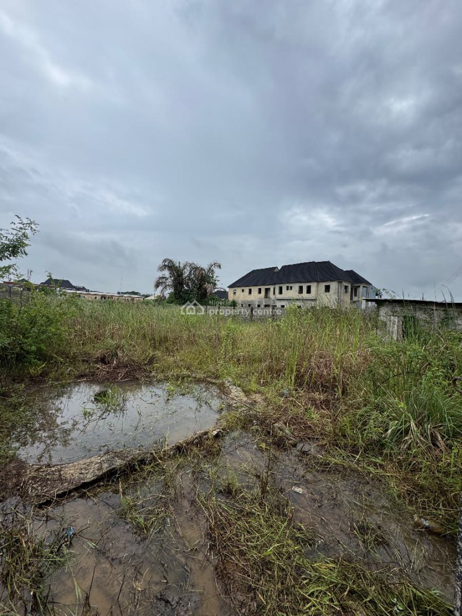 630 Sqm Fenced & Dry Land, Opposite Novare Mall, Sangotedo, Ajah, Lagos, Mixed-use Land for Rent