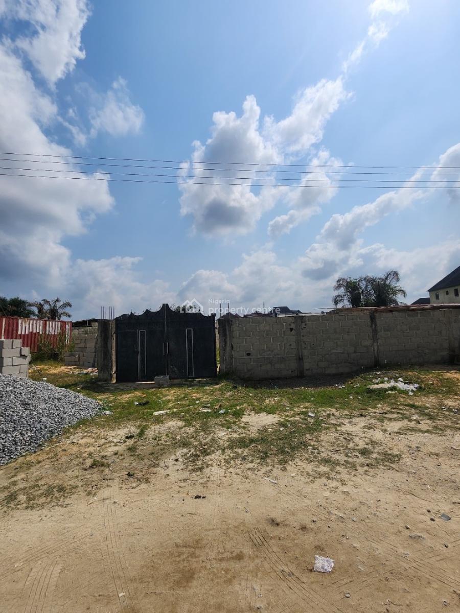 630 Sqm Fenced & Dry Land, Opposite Novare Mall, Sangotedo, Ajah, Lagos, Mixed-use Land for Rent