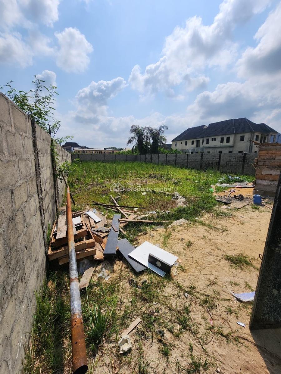 630 Sqm Fenced & Dry Land, Opposite Novare Mall, Sangotedo, Ajah, Lagos, Mixed-use Land for Rent