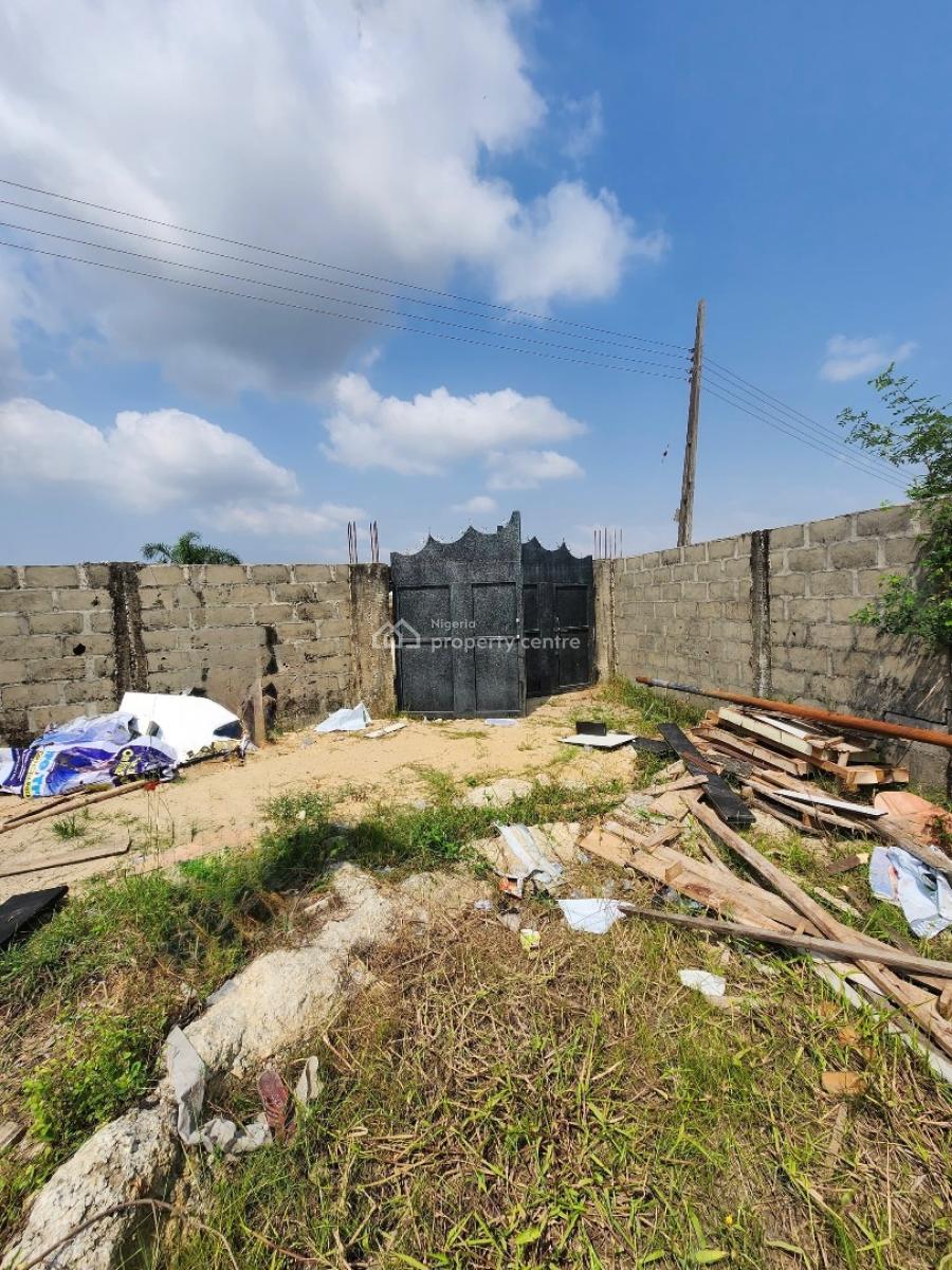 630 Sqm Fenced & Dry Land, Opposite Novare Mall, Sangotedo, Ajah, Lagos, Mixed-use Land for Rent