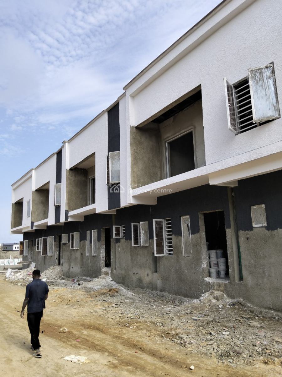 Luxury 3 Bedroom Terrace Duplex with Bq and Solar, Citadel Oasis By Abraham Adesanya, Proximity to Coastal Road, Ogombo, Ajah, Lagos, Terraced Duplex for Sale