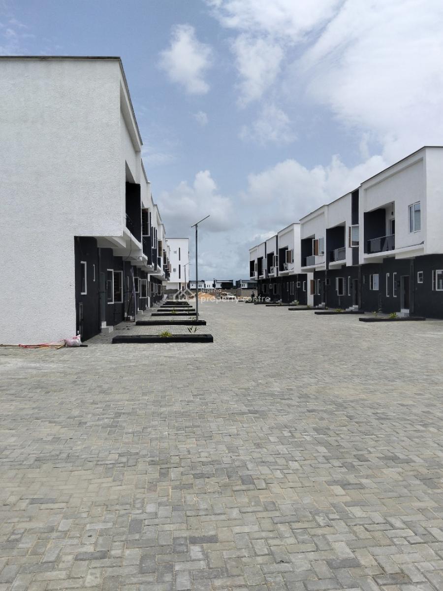 Luxury 3 Bedroom Terrace Duplex with Bq and Solar, Citadel Oasis By Abraham Adesanya, Ogombo, Ajah, Lagos, Terraced Duplex for Sale