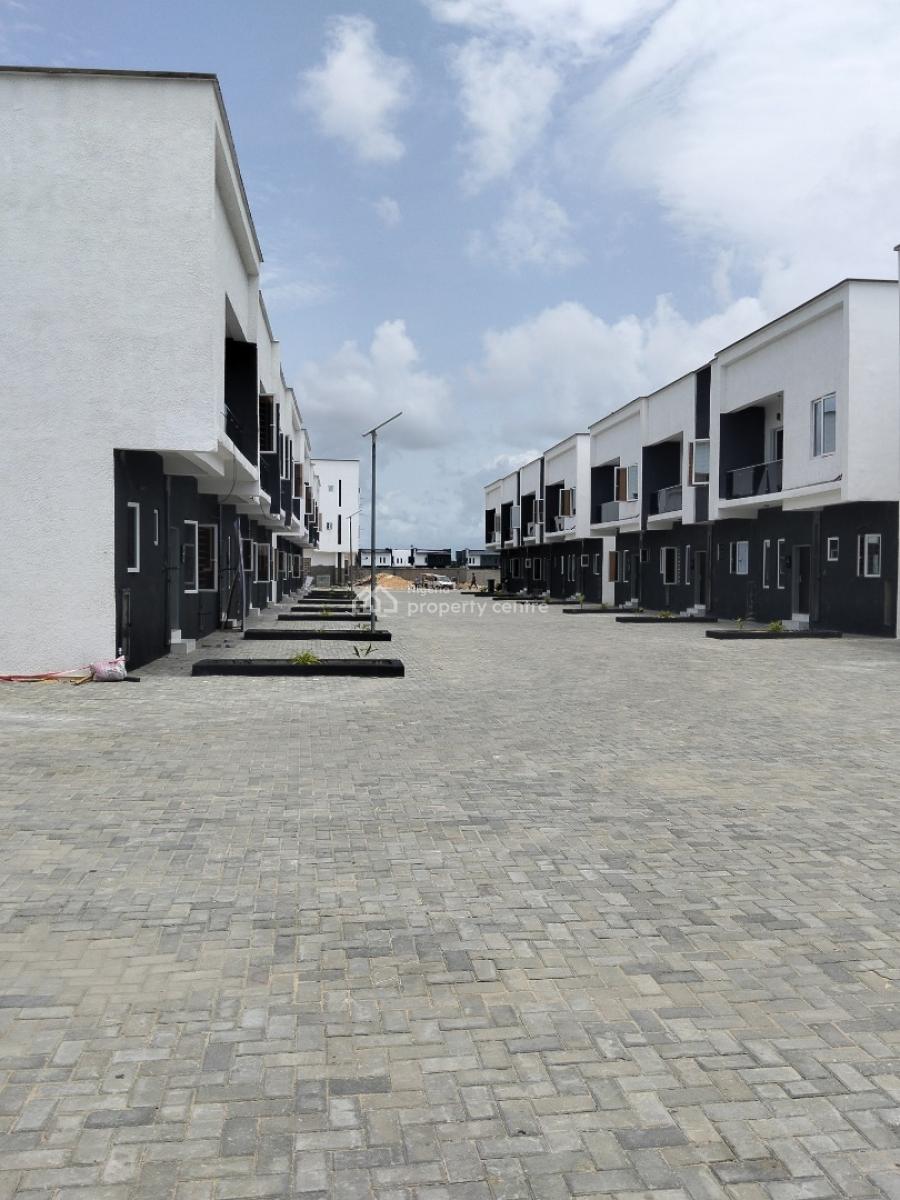 Luxury 3 Bedroom Terrace Duplex with Bq and Solar, Citadel Oasis By Abraham Adesanya, Ogombo, Ajah, Lagos, Terraced Duplex for Sale