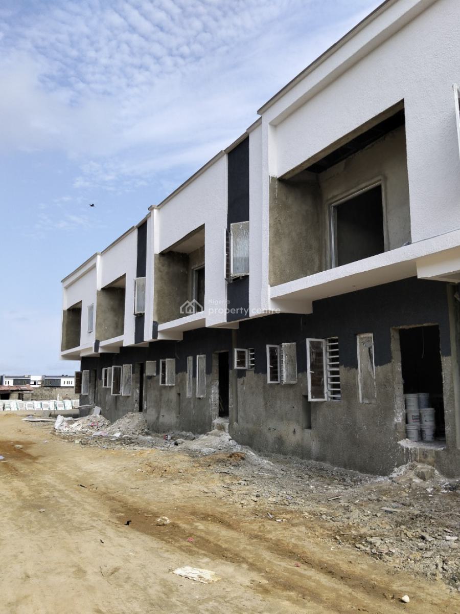 Luxury 2 Bedroom Terrace Duplex with Bq and Solar, Citadel Oasis,by Abraham Adesanya , Along Ogombo Road, Ajah, Lagos, Terraced Duplex for Sale