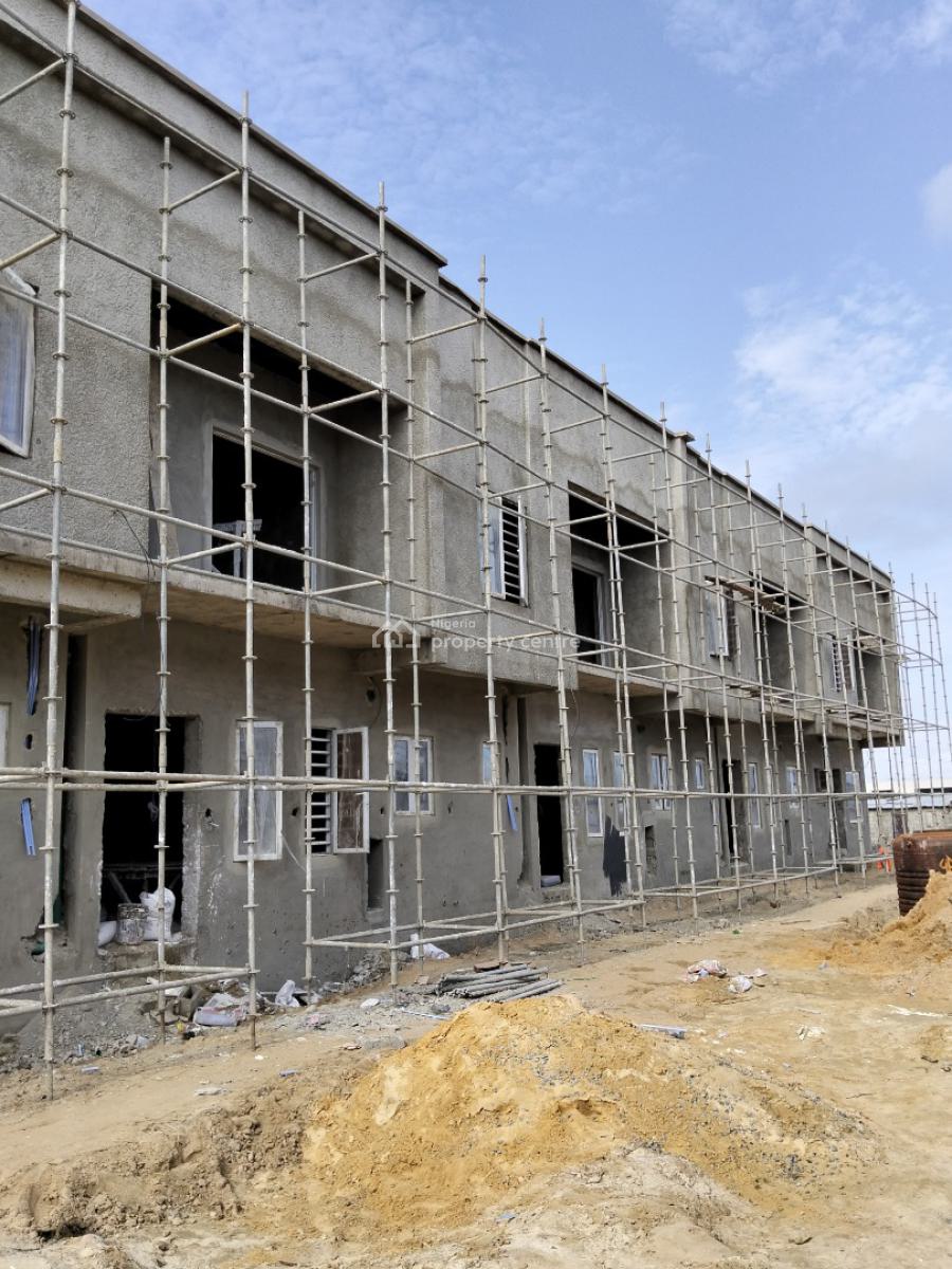 Luxury 2 Bedroom Terrace Duplex with Bq and Solar, Citadel Oasis,by Abraham Adesanya , Along Ogombo Road, Ajah, Lagos, Terraced Duplex for Sale