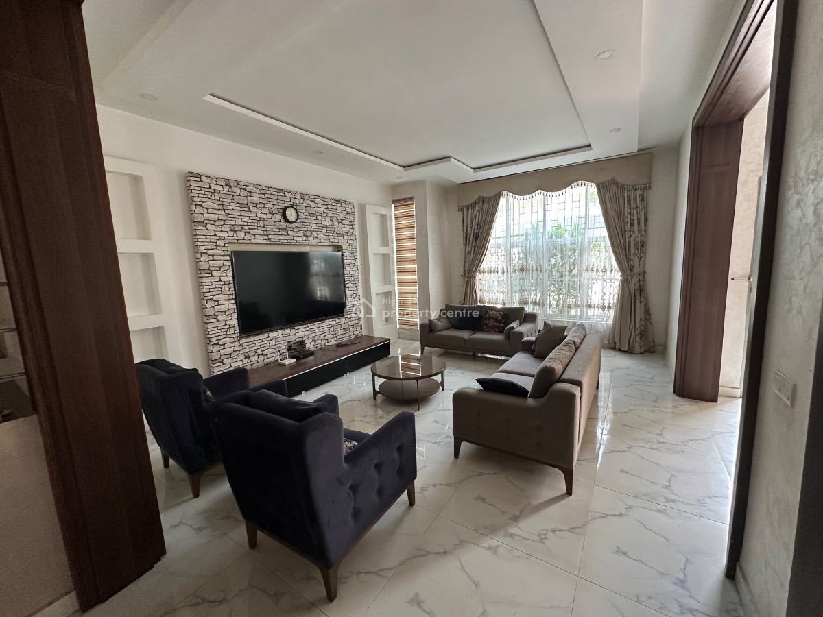 Luxury 4 Bedroom Terrace Duplex with Bq, Guzape District, Abuja, Terraced Duplex for Sale