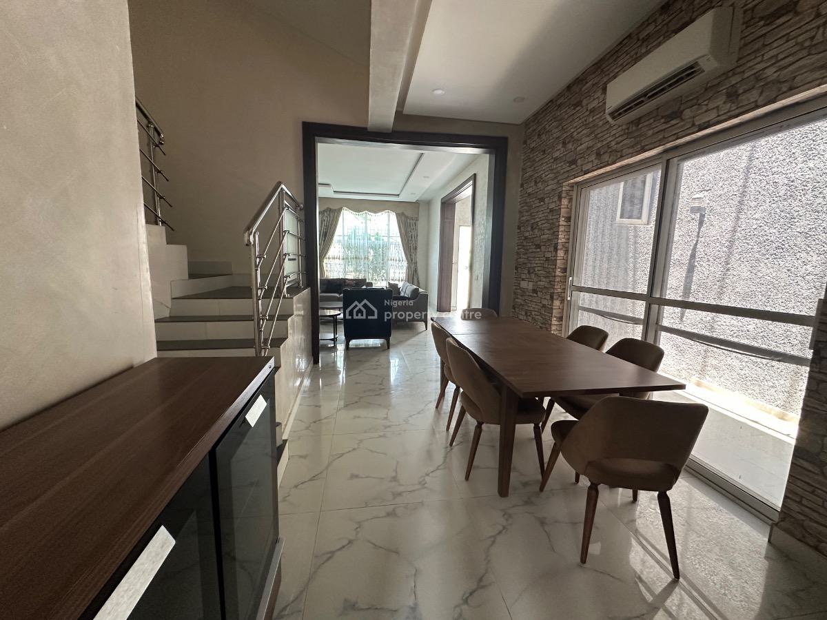 Luxury 4 Bedroom Terrace Duplex with Bq, Guzape District, Abuja, Terraced Duplex for Sale