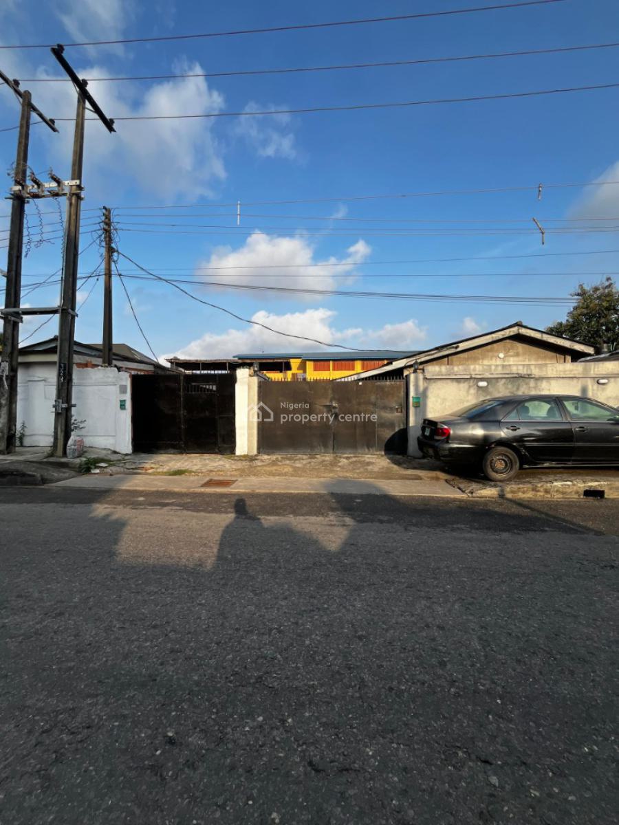 Land Size: 500sqm. Solid Bungalow Situated in a Perfect Area,that Can, Off Bode Thomas, Surulere, Lagos, Mixed-use Land for Sale