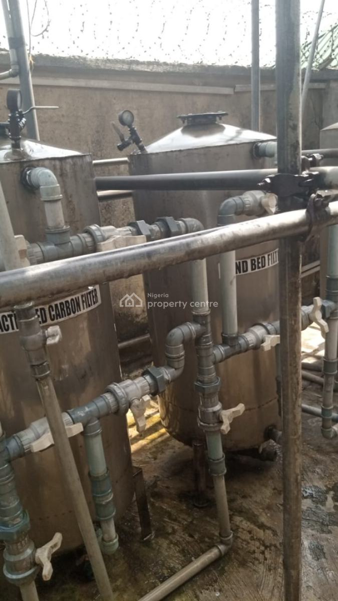 Functional Pure Water Factory, Igando, Ikotun, Lagos, Factory for Sale