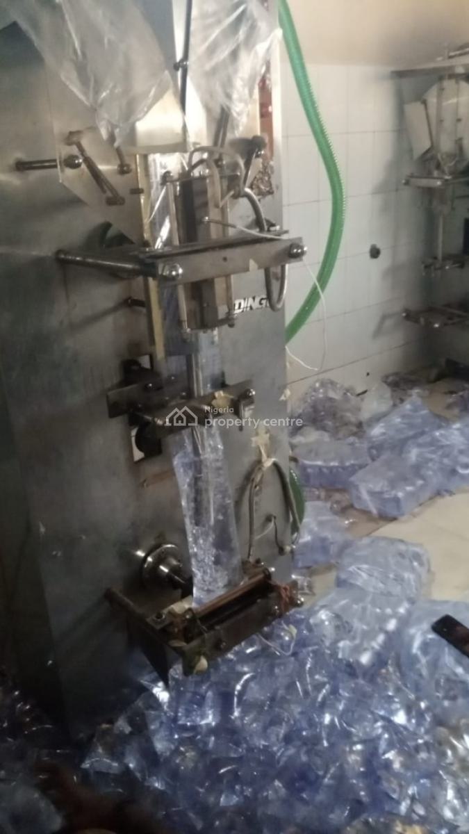 Functional Pure Water Factory, Igando, Ikotun, Lagos, Factory for Sale