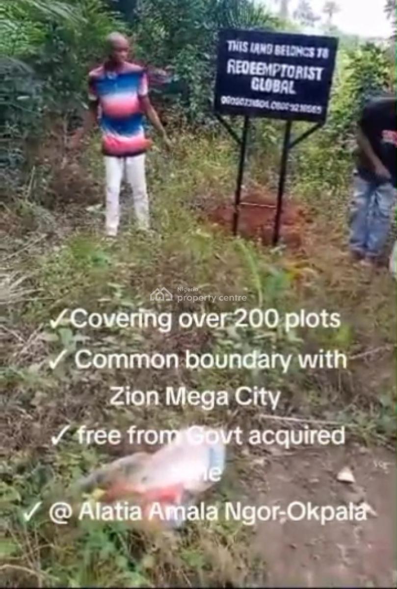 Land at Evg.ebuka Obi, Owerri, Zion Ministry Church Owerri, Ngor Okpala, Ngor Okpala, Imo, Land for Sale