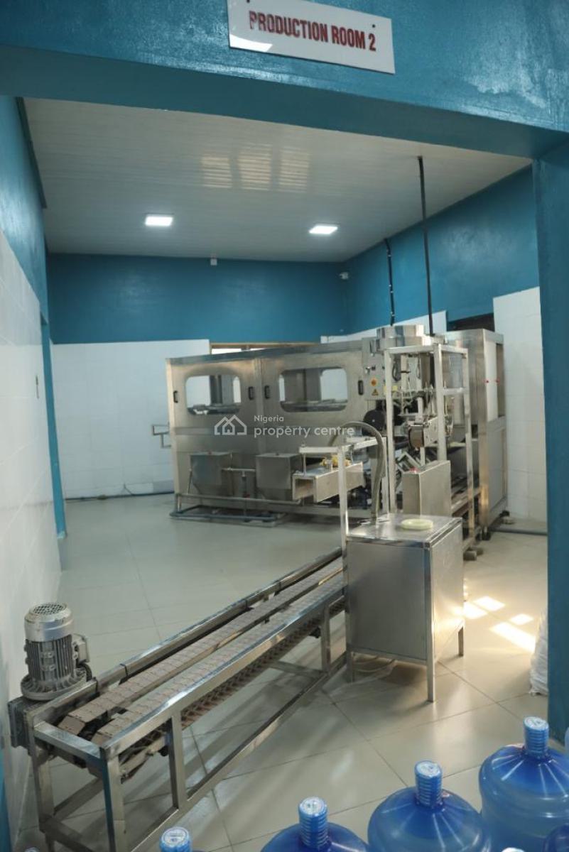 Pure Water Factory Built on 697aqm, Bogije, Bogije, Ibeju Lekki, Lagos, Factory for Sale