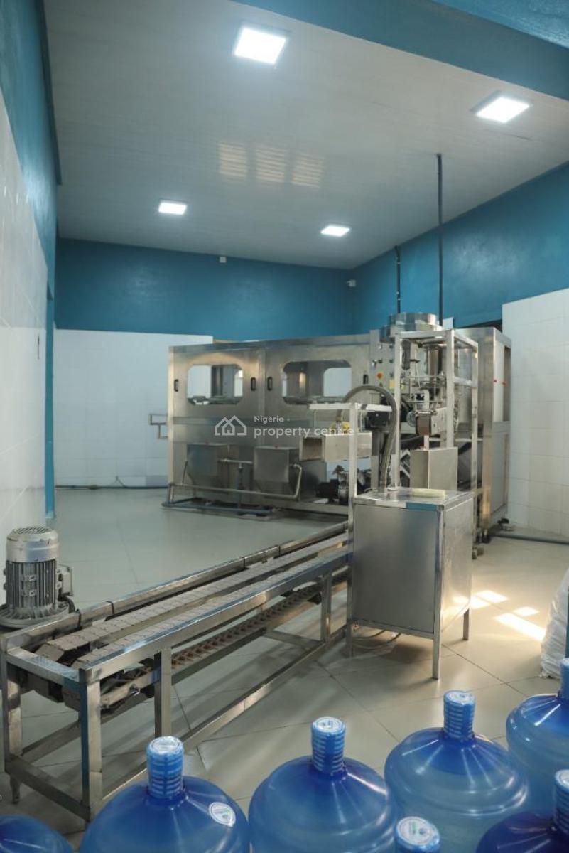 Pure Water Factory Built on 697aqm, Bogije, Bogije, Ibeju Lekki, Lagos, Factory for Sale
