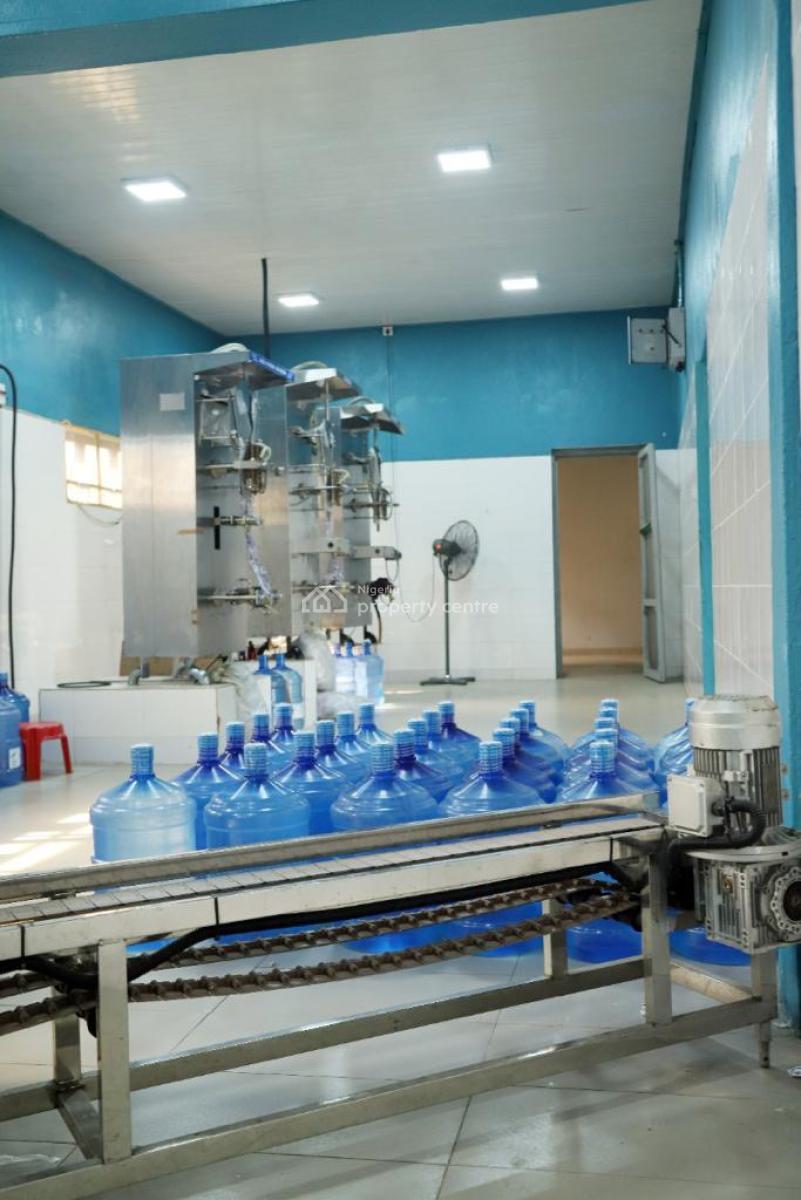 Pure Water Factory Built on 697aqm, Bogije, Bogije, Ibeju Lekki, Lagos, Factory for Sale