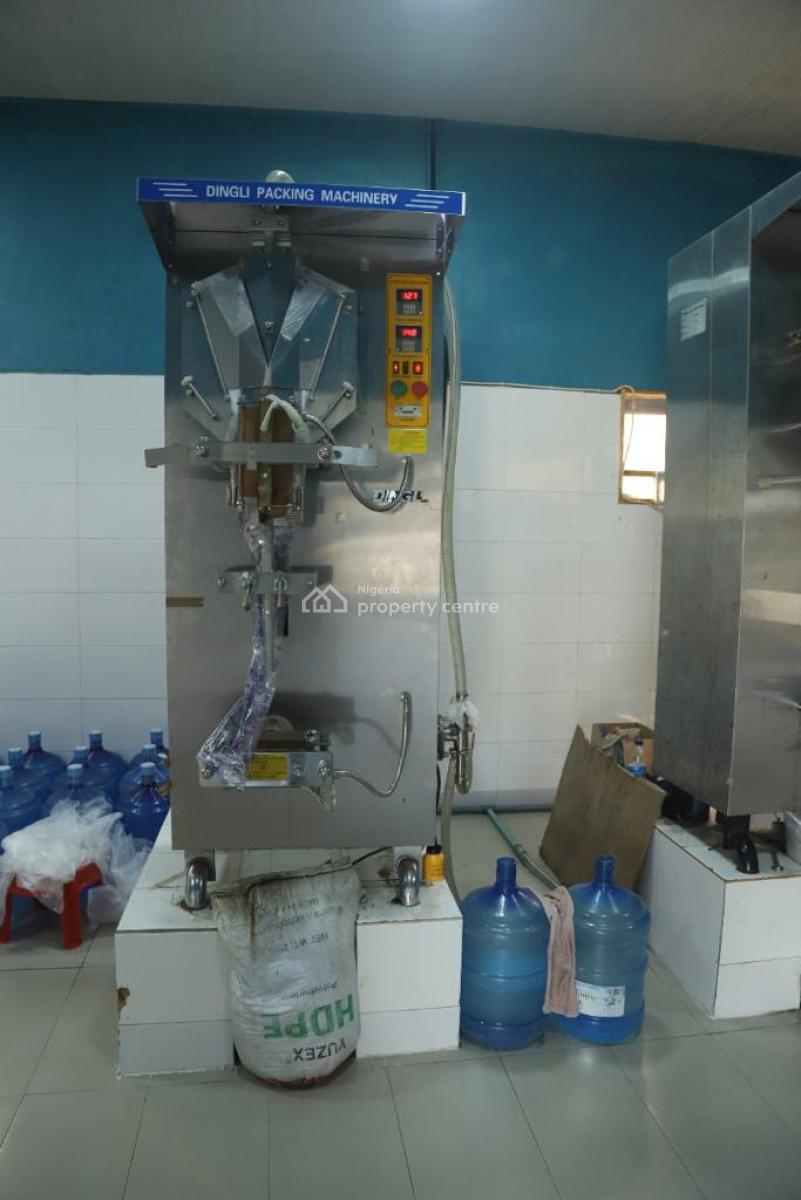 Pure Water Factory Built on 697aqm, Bogije, Bogije, Ibeju Lekki, Lagos, Factory for Sale