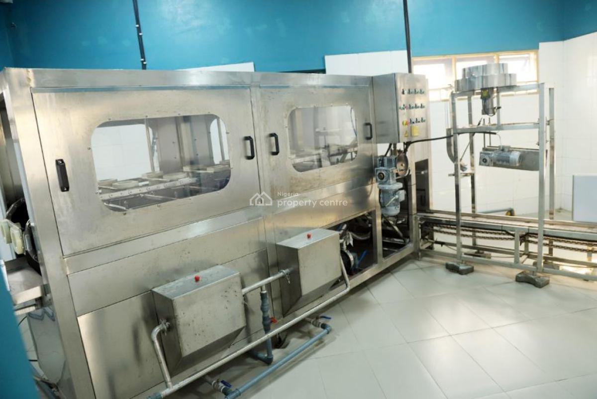 Pure Water Factory Built on 697aqm, Bogije, Bogije, Ibeju Lekki, Lagos, Factory for Sale