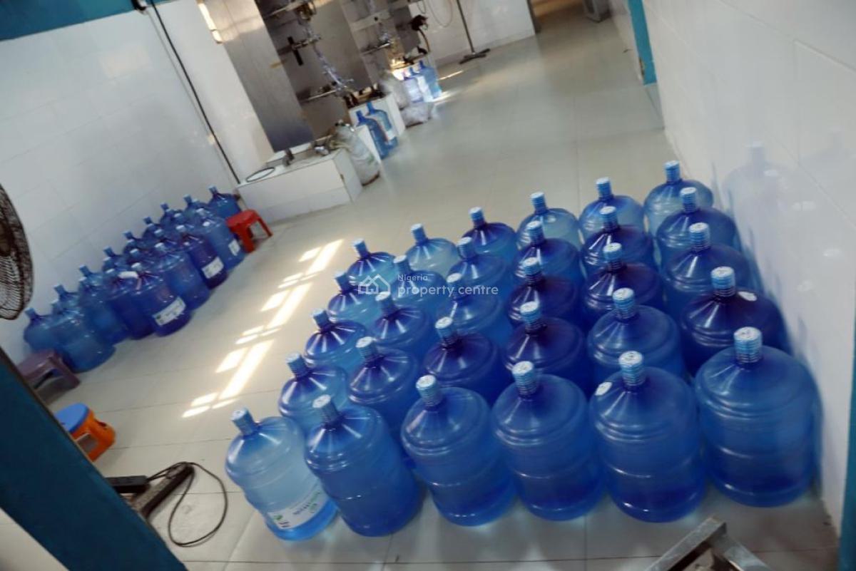 Pure Water Factory Built on 697aqm, Bogije, Bogije, Ibeju Lekki, Lagos, Factory for Sale