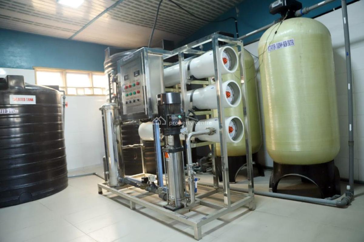 Pure Water Factory Built on 697aqm, Bogije, Bogije, Ibeju Lekki, Lagos, Factory for Sale