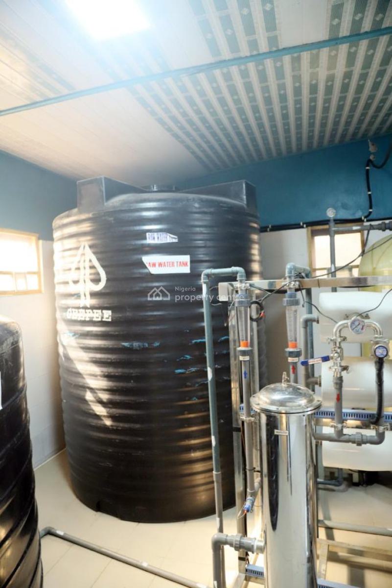 Pure Water Factory Built on 697aqm, Bogije, Bogije, Ibeju Lekki, Lagos, Factory for Sale