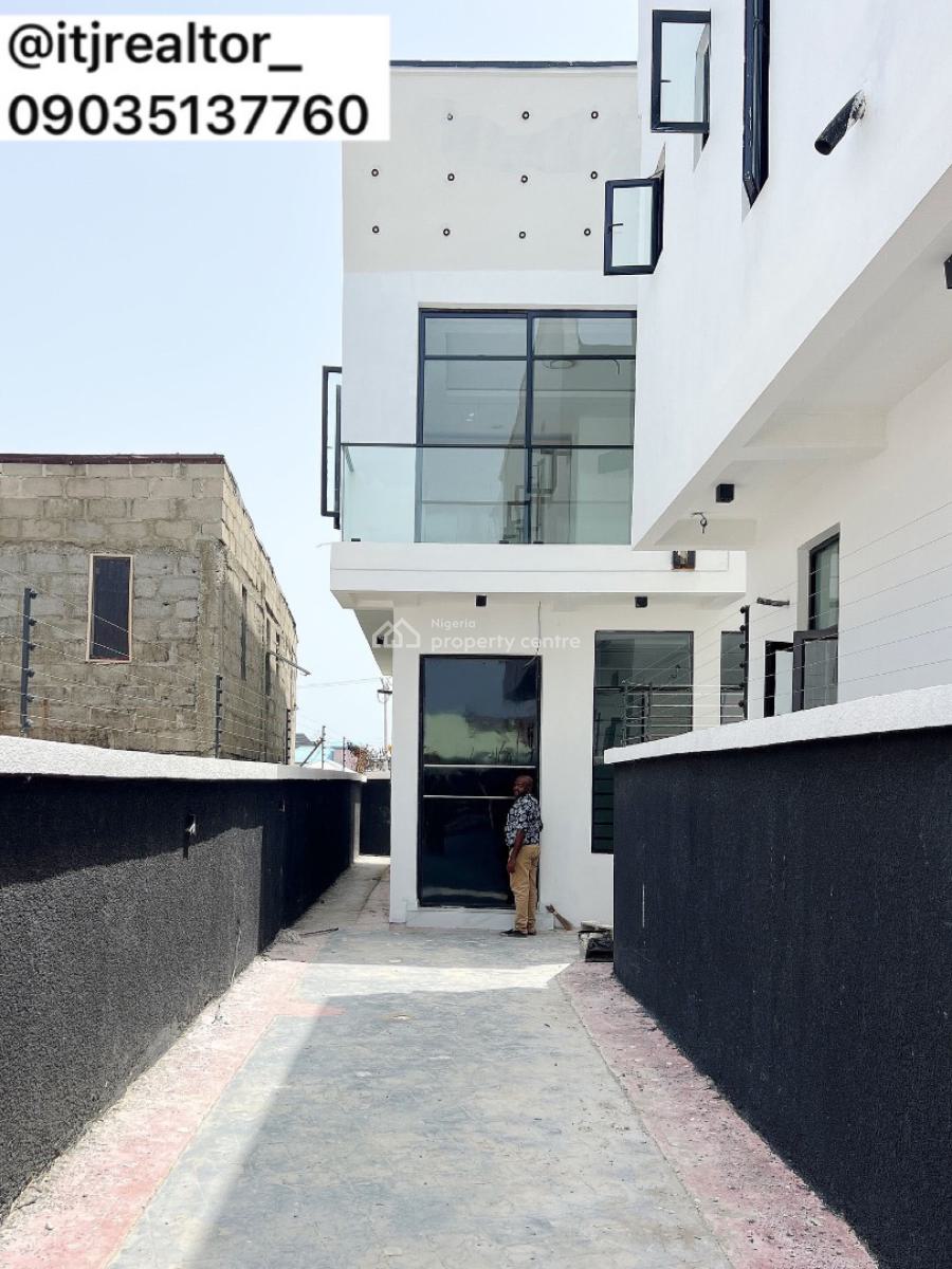 Lovely 4 Bedroom Semi Detached Duplex with Bq, Ikota, Lekki, Lagos, Semi-detached Duplex for Sale