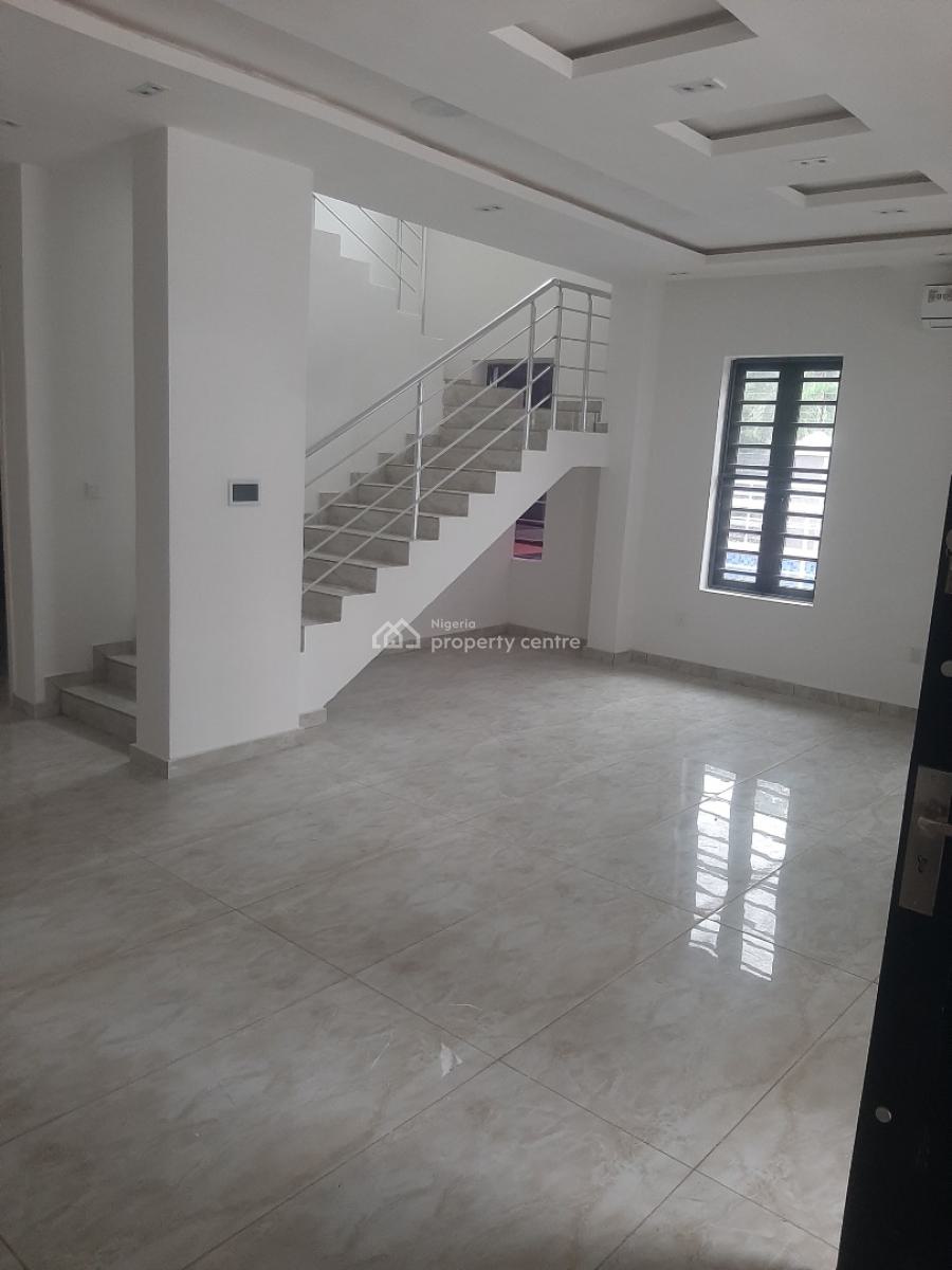 Serviced with 24/7 Power Supply 4 Bedroom En-suite Townhouse with Fitt, Victoria Island (vi), Lagos, Terraced Duplex for Rent