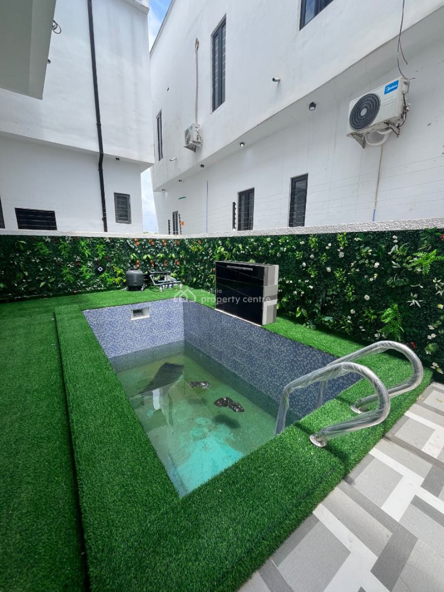 Contemporary 5 Bedroom Duplex with Pool, Contemporary 5 Bedroom Automated Duplex, Ajah, Lagos, Detached Duplex for Sale