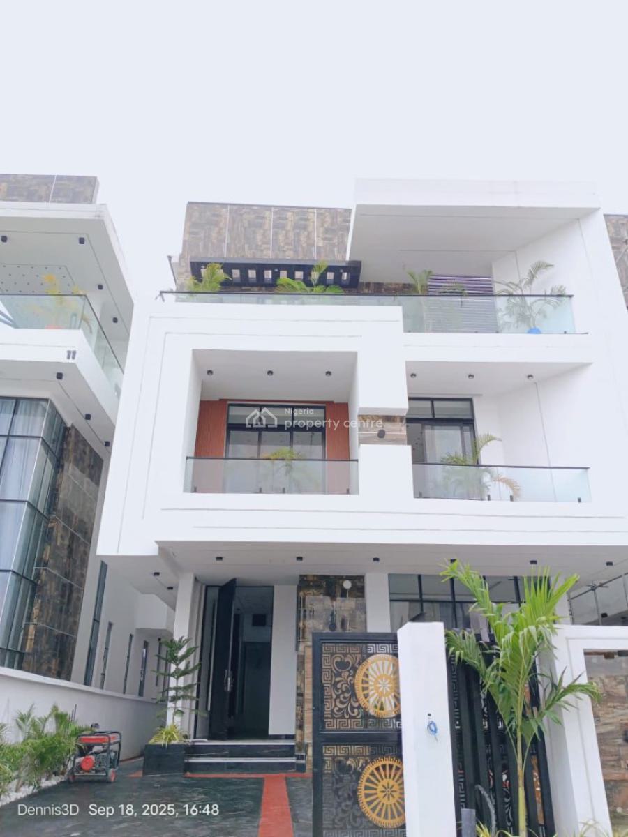 Tastefully Finished Luxury 6 Bedroom Detached Duplex, Chevron, Lekki, Lagos, Detached Duplex for Sale