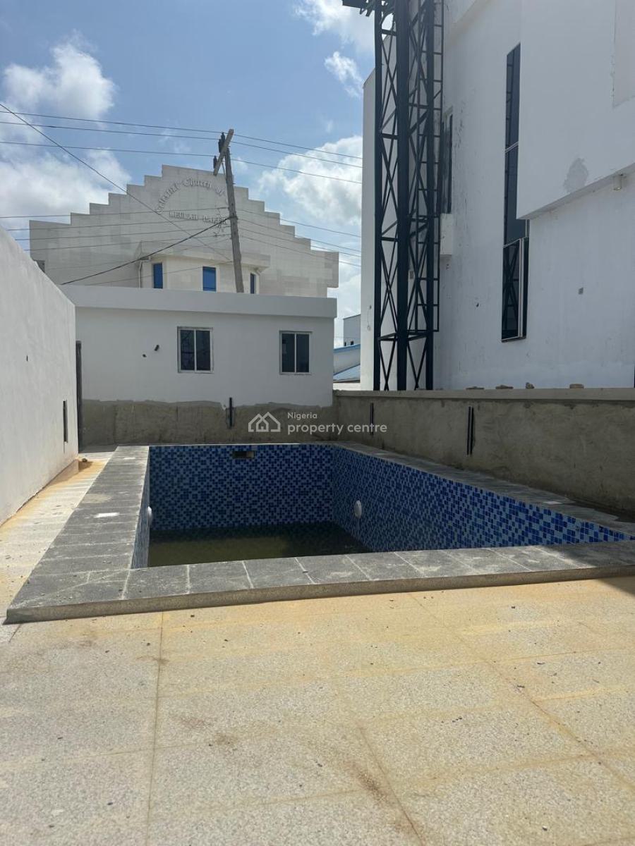 Well Deserving 4 Bed Terrace Duplex with Bq and Pool & Gym, Ajah, Lagos, Terraced Duplex for Sale