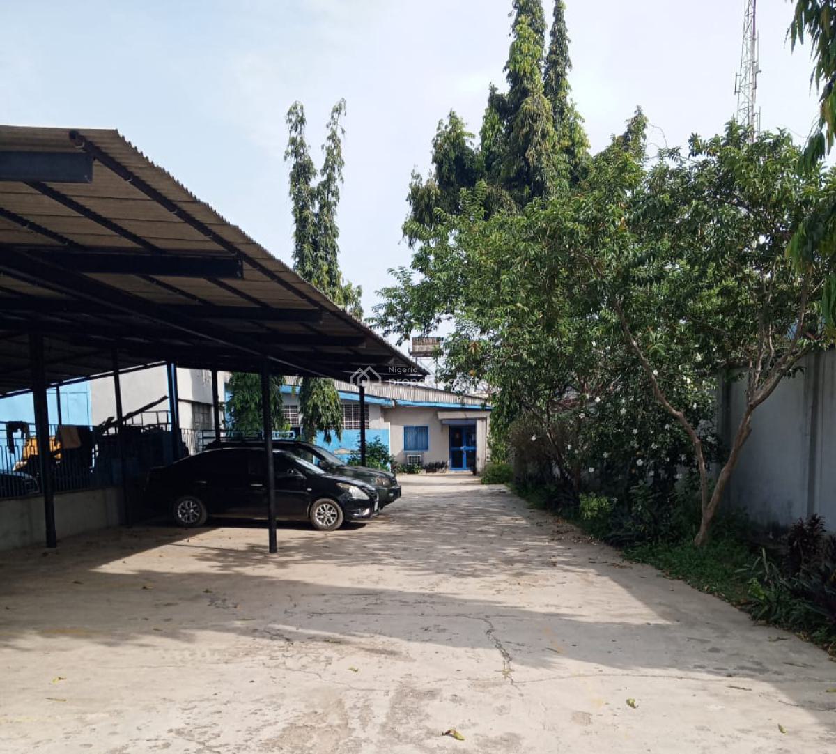 6,869sqm 4-bay Warehouses + Office Blocks on 10,477sqm Corner-plot, Oregun, Ikeja, Lagos, Warehouse for Sale