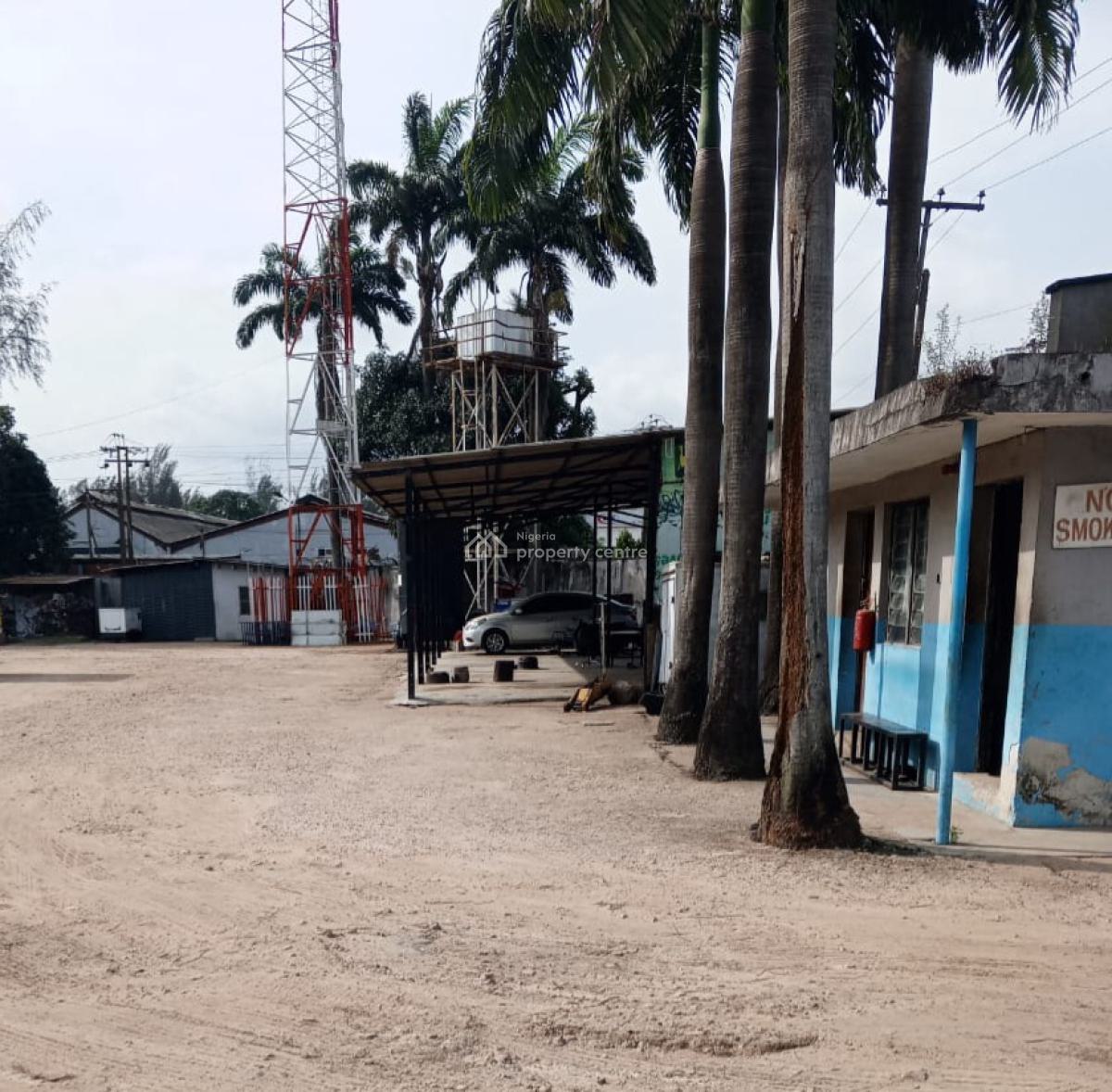 6,869sqm 4-bay Warehouses + Office Blocks on 10,477sqm Corner-plot, Oregun, Ikeja, Lagos, Warehouse for Sale