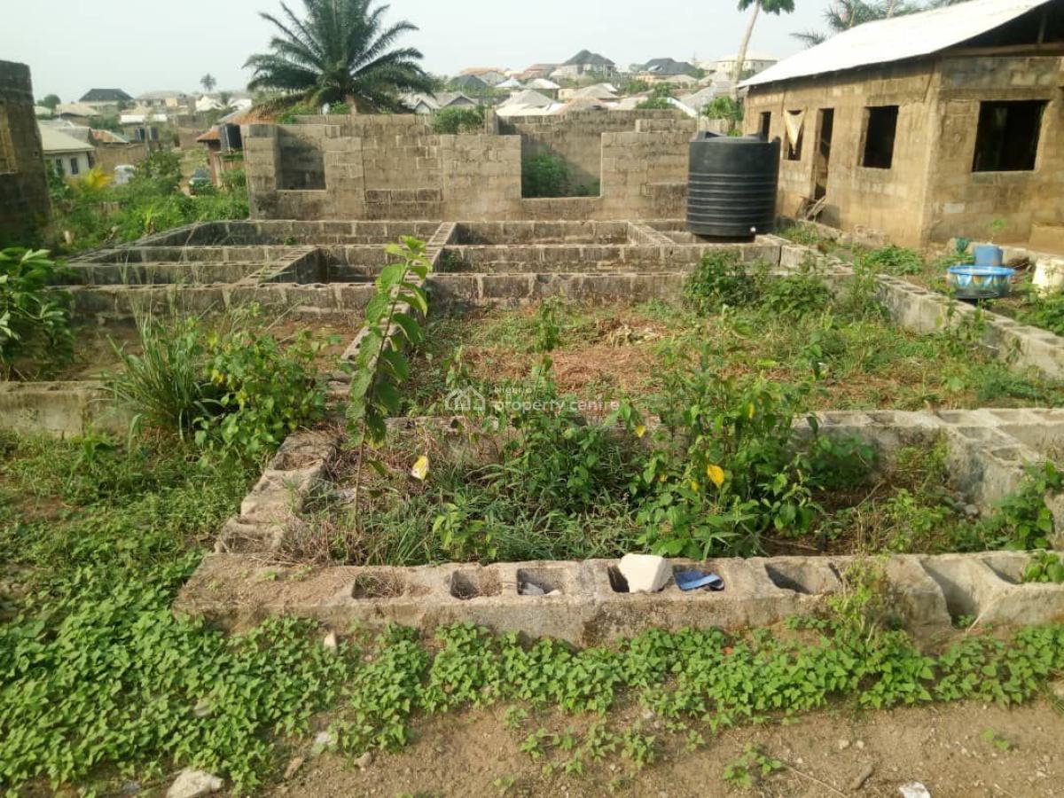 4 Mini Flat at Lintel Level and 1 2bedroom Flat at Foundation Level, Coker Bus Stop/oko Ireke, Ifo, Ogun, Detached Bungalow for Sale