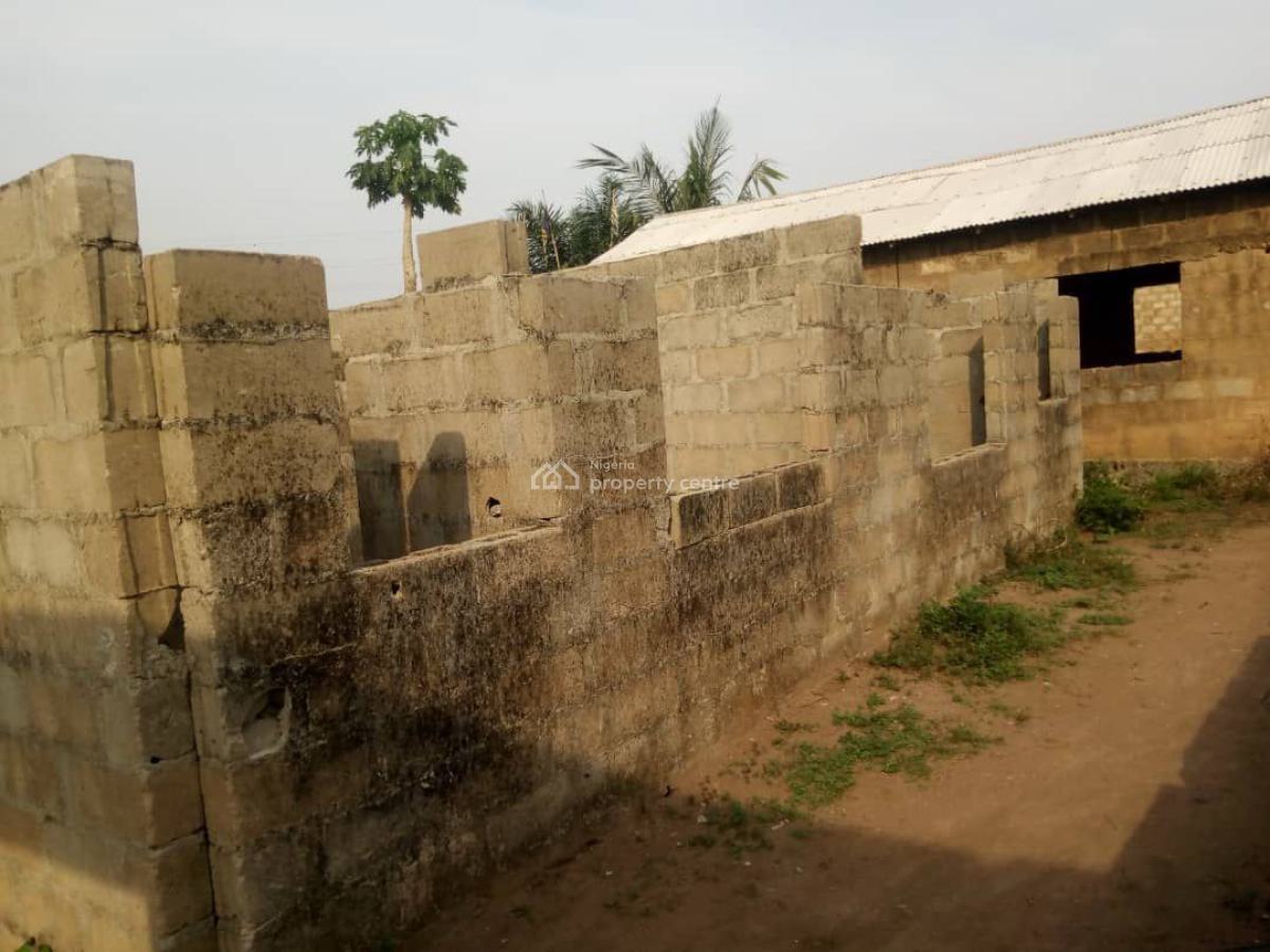 4 Mini Flat at Lintel Level and 1 2bedroom Flat at Foundation Level, Coker Bus Stop/oko Ireke, Ifo, Ogun, Detached Bungalow for Sale