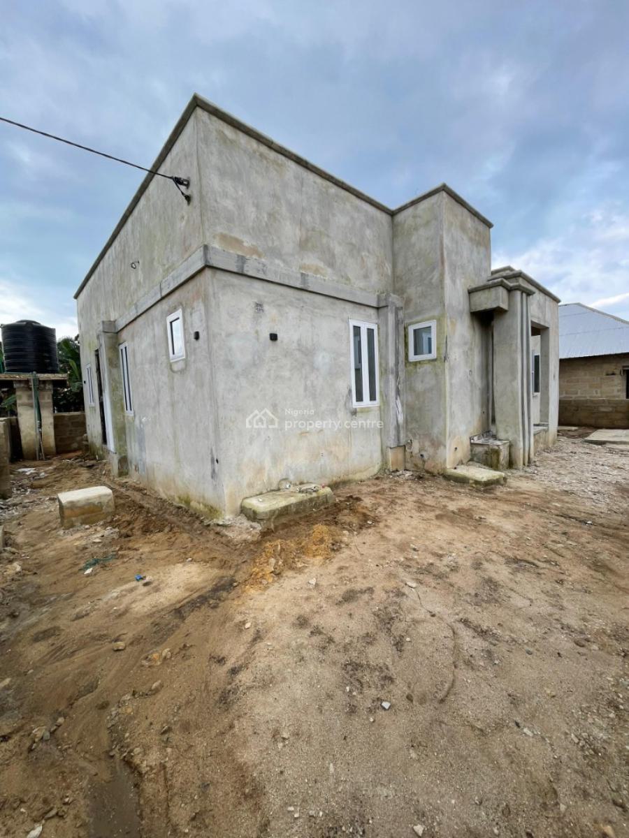 Brand New Two (2) and a Standard Selfcontained Apartment, Mbirebe Obio, Uyo, Akwa Ibom, Detached Bungalow for Sale