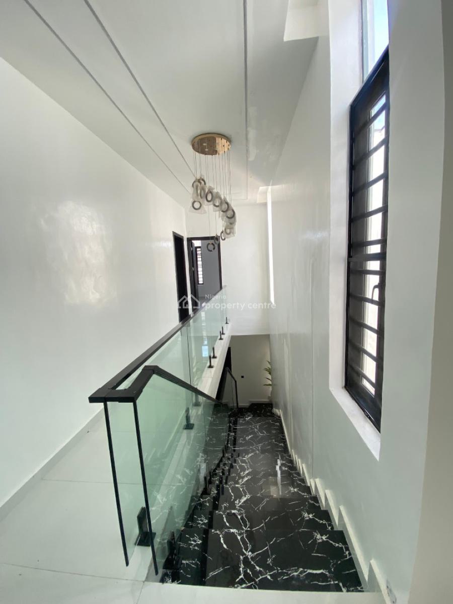 Contemporary 5-bedroom Fully Detached Duplex with Swimming Pool & Bq, Chevron, Lekki, Lagos, Detached Duplex for Sale