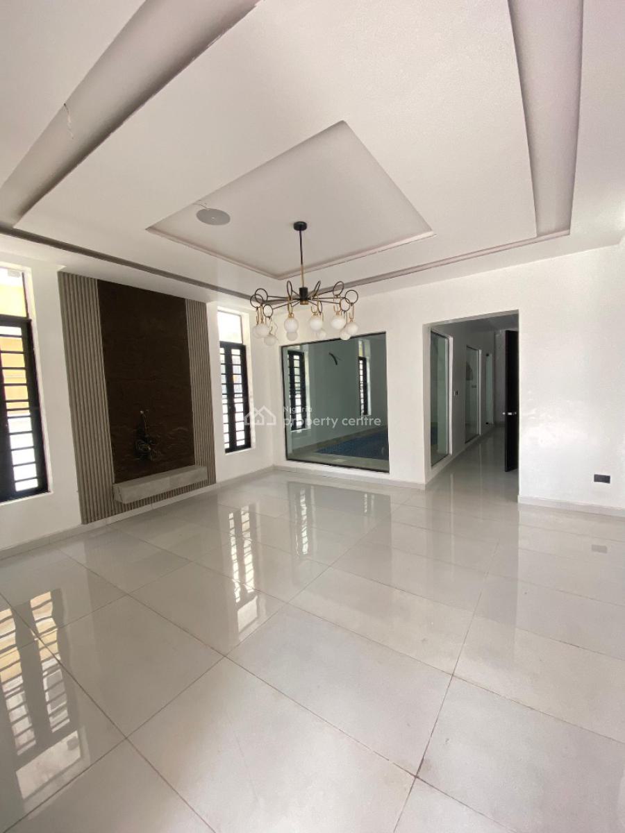 Contemporary 5-bedroom Fully Detached Duplex with Swimming Pool & Bq, Chevron, Lekki, Lagos, Detached Duplex for Sale
