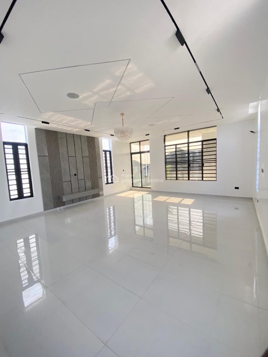 Contemporary 5-bedroom Fully Detached Duplex with Swimming Pool & Bq, Chevron, Lekki, Lagos, Detached Duplex for Sale