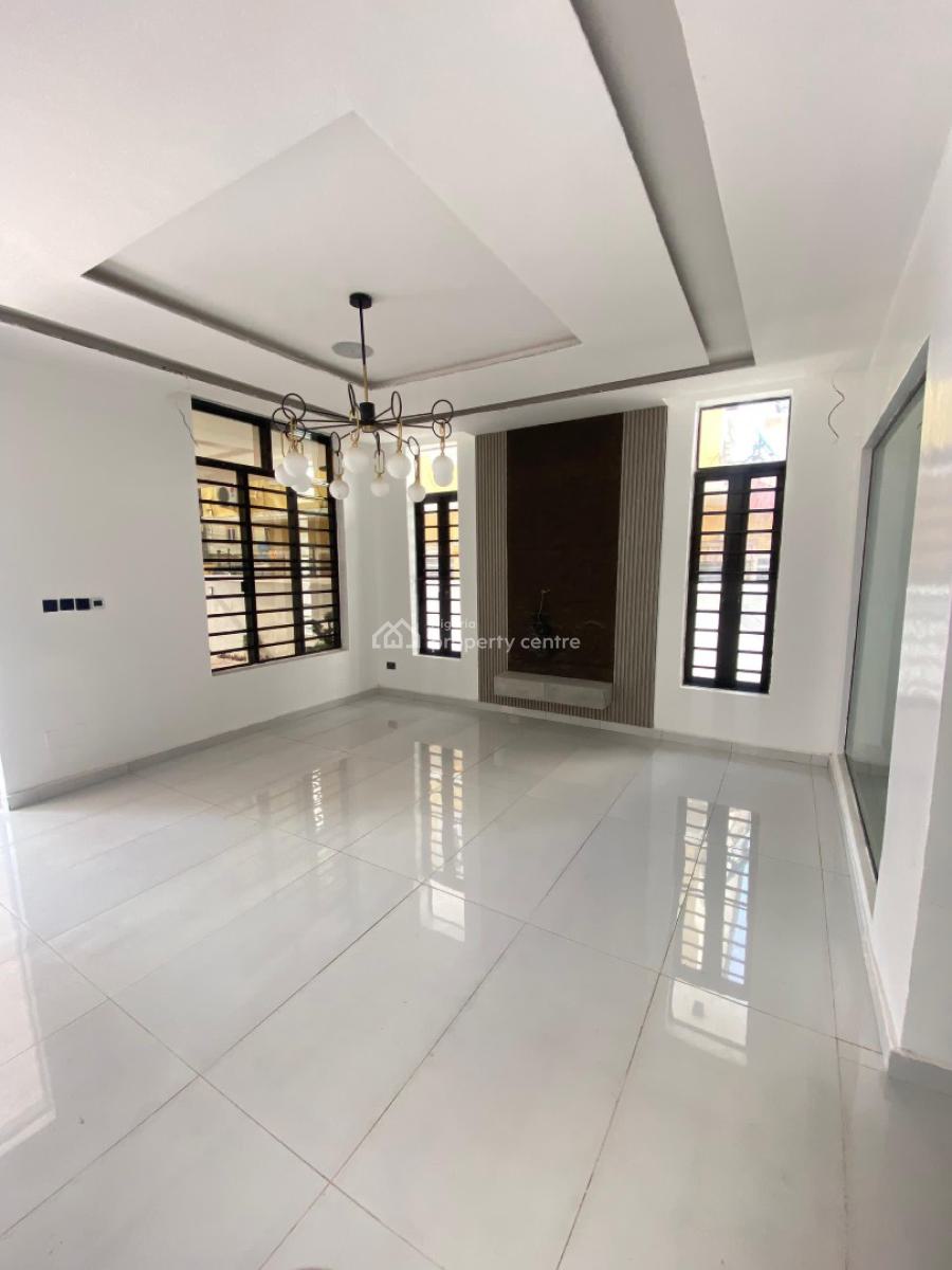 Contemporary 5-bedroom Fully Detached Duplex with Swimming Pool & Bq, Chevron, Lekki, Lagos, Detached Duplex for Sale