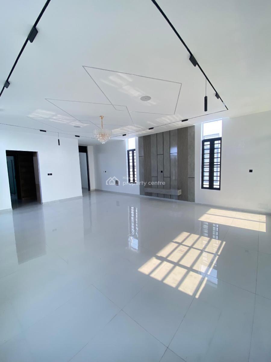 Contemporary 5-bedroom Fully Detached Duplex with Swimming Pool & Bq, Chevron, Lekki, Lagos, Detached Duplex for Sale