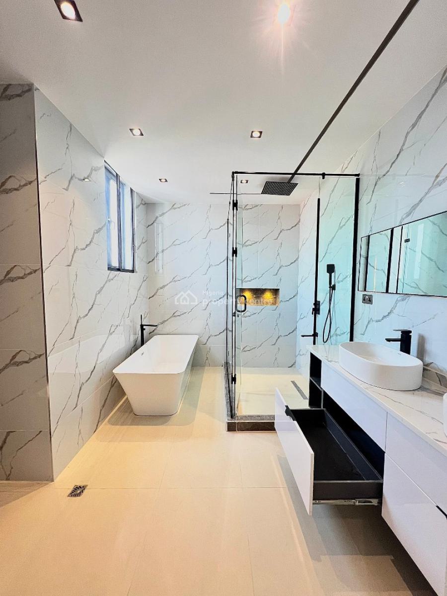 Luxury 5 Bedroom Fully Detached House with Bq, Gym, Cinema, Office, Exquisitely Luxurious Detached Home with Masterpiece Architecture, Lekki Phase 1, Lekki, Lagos, Detached Duplex for Sale