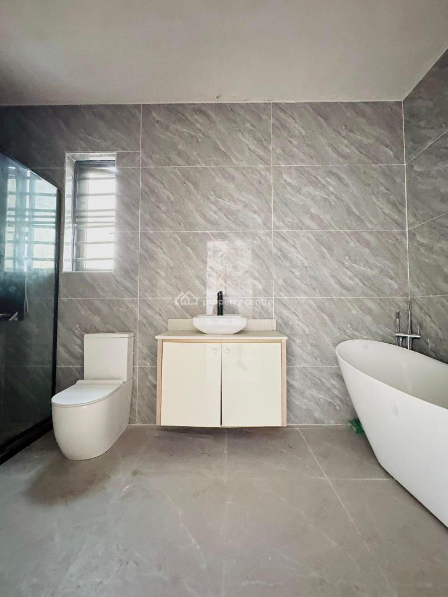 Spacious 5 Bedroom Semi-detached House with Bq., Contemporary Architectural Masterpiece Within Serenity, Lekki Phase 1, Lekki, Lagos, Semi-detached Duplex for Sale