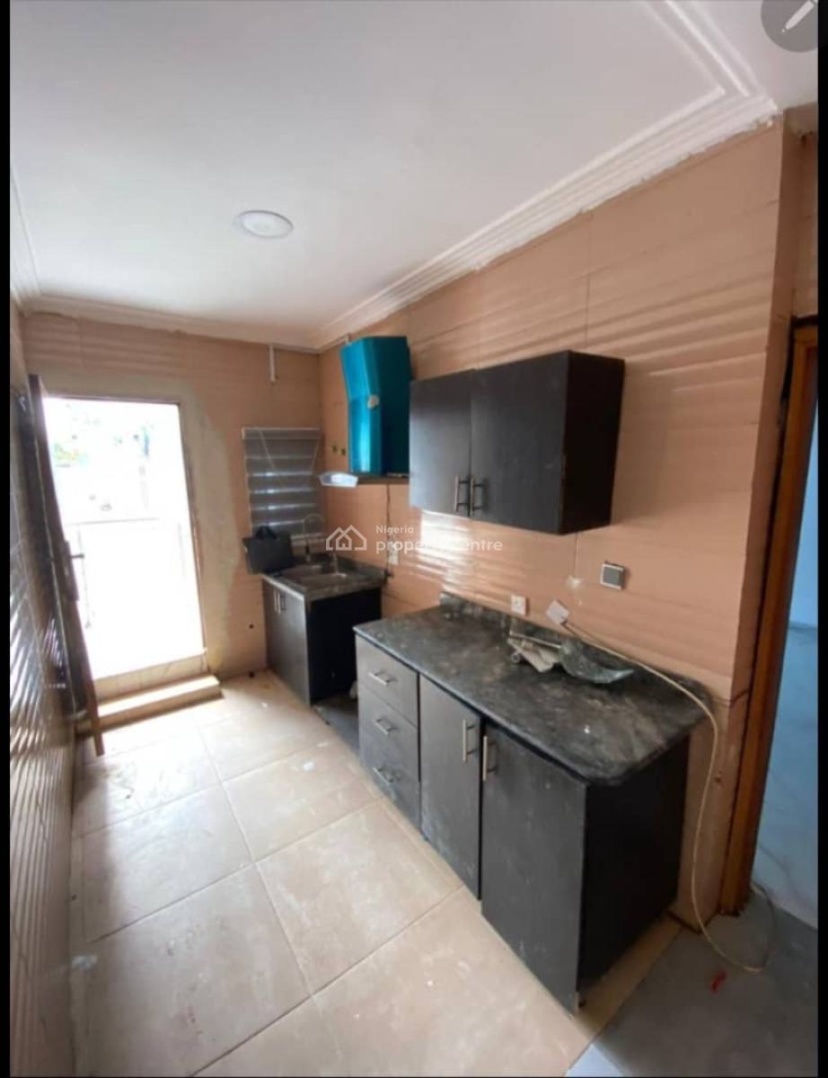 Spacious 1-bedroom & Parlor Miniflat with Private Kitchen, Chevron, Lekki, Lagos, Flat / Apartment for Rent