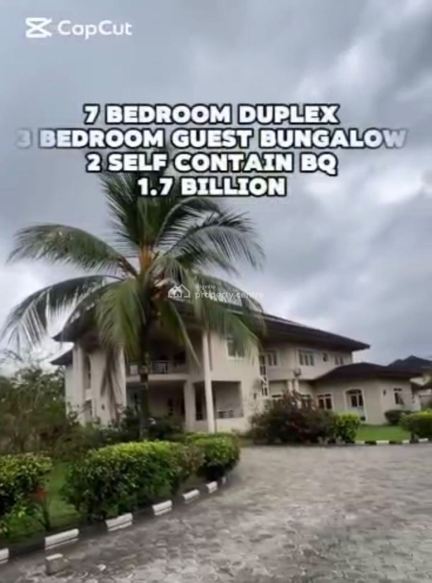 7bedroom Wt. 3 Bed Bungalow & 2 Selfcon, Old Gra, Port Harcourt, Rivers, Detached Duplex for Sale