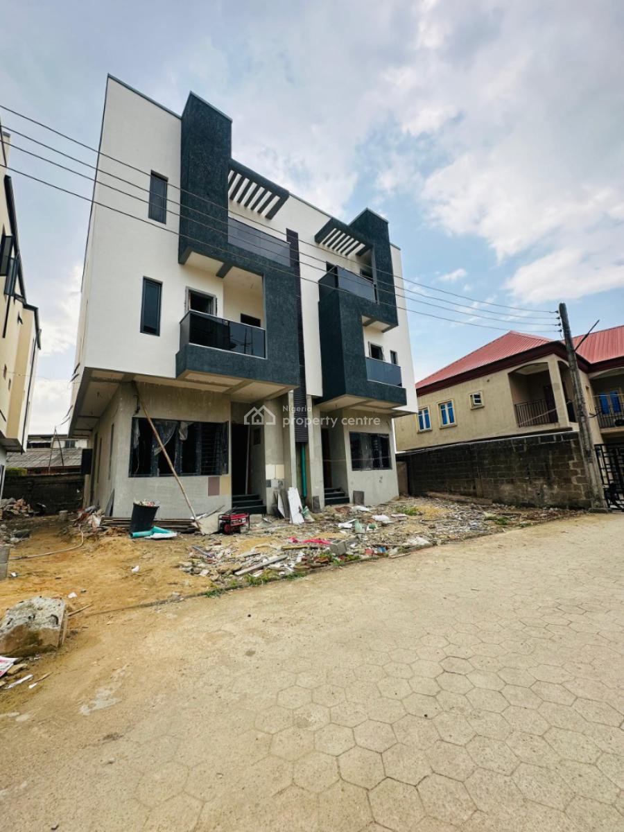 Newly Built 4 Bedroom Semi Detached Duplex with Bq, Alausa, Ikeja, Lagos, Semi-detached Duplex for Sale