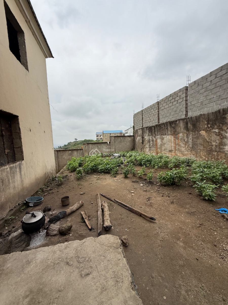 5 Bedroom Detached Carcass with Attached Bq 2 Living Areas, Asokoro, Asokoro District, Abuja, Detached Duplex for Sale