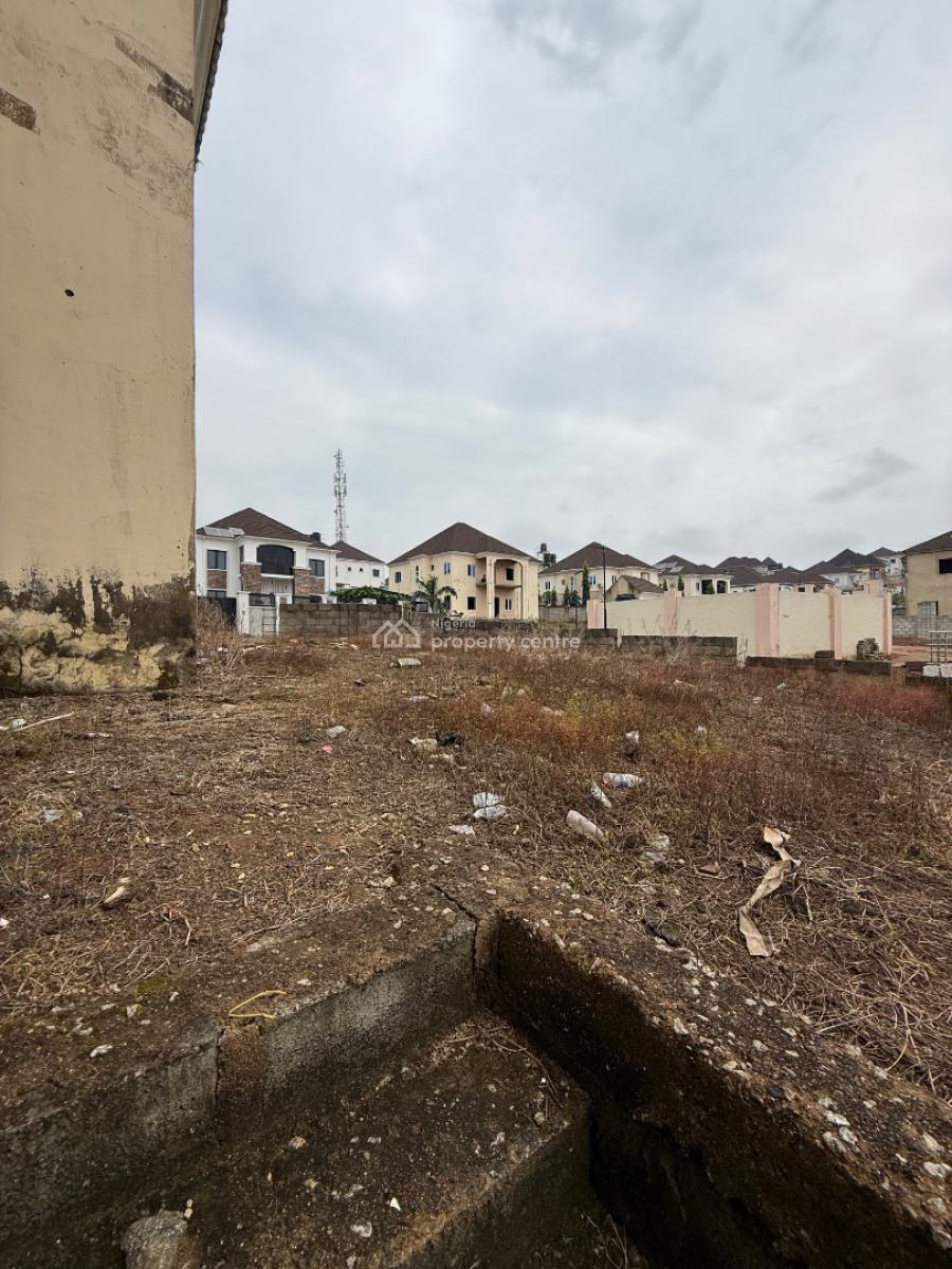 5 Bedroom Detached Carcass with Attached Bq 2 Living Areas, Asokoro, Asokoro District, Abuja, Detached Duplex for Sale