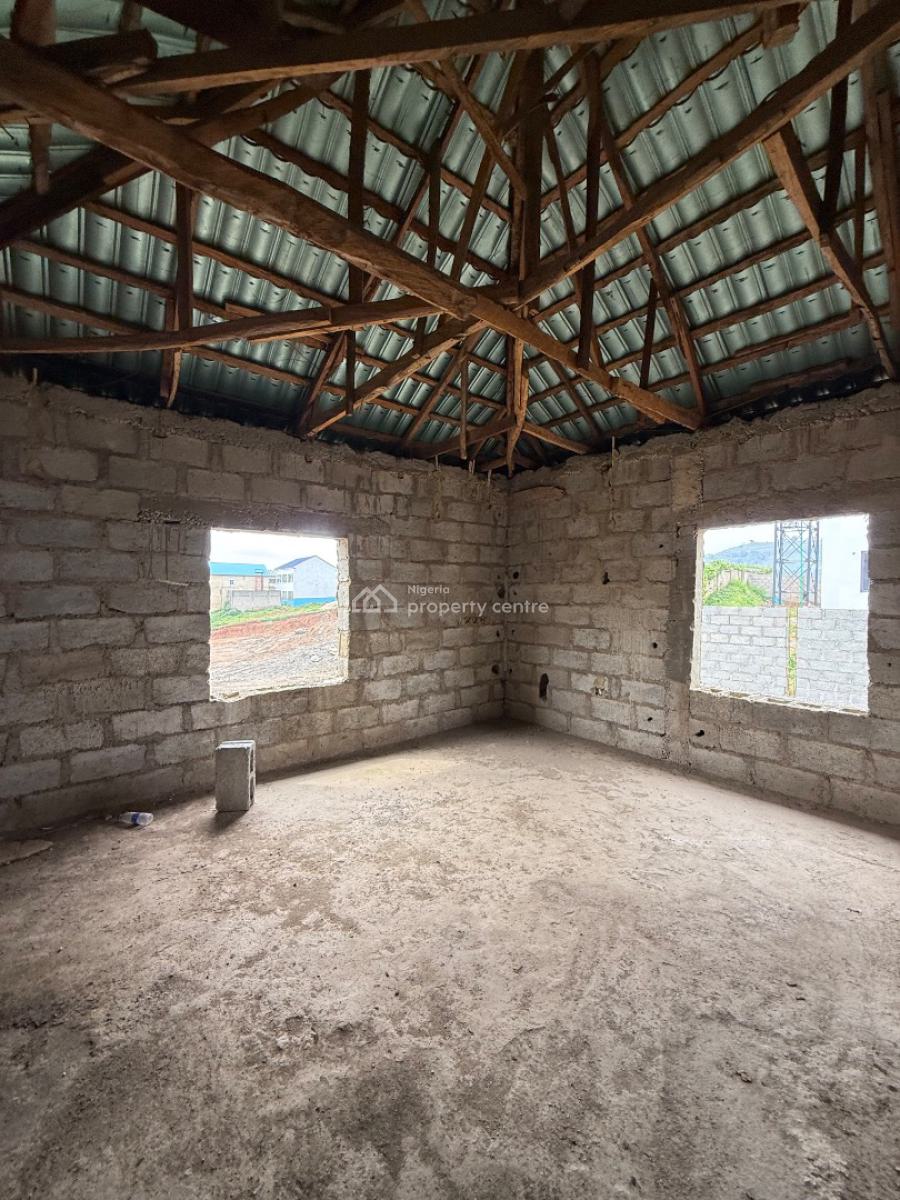 5 Bedroom Detached Carcass with Attached Bq 2 Living Areas, Asokoro, Asokoro District, Abuja, Detached Duplex for Sale